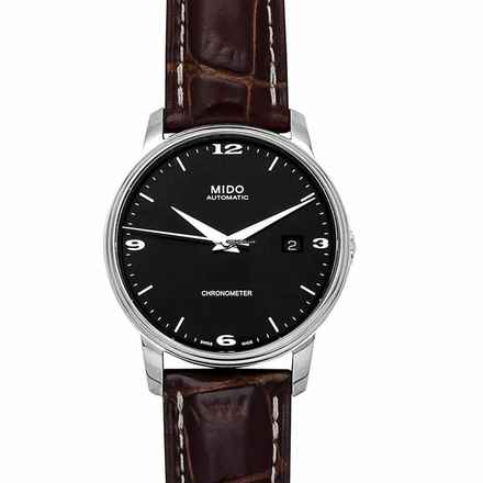  Mido Baroncelli III M010.408.16.051.10 - Baroncelli III Automatic Black Dial Stainless Steel Men's Watch </h1> 