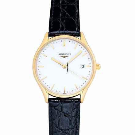  Longines L43592122 - La Grande Classique Quartz White Dial Stainless Steel Ladies Watch </h1> 