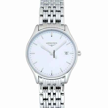  Longines Lyre L43594126 - Longines Lyre Quartz White Dial Stainless Steel Ladies Watch </h1> 