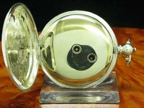 Thumbnail von K. Serkisoff & Co. 800 Silber Savonette Osmanische Taschenuhr Schlüsselaufzug </h1>