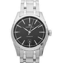 Thumbnail von Hamilton H42415131 - Jazzmaster Automatic Black Dial Stainless Steel Men's Watch </h1>