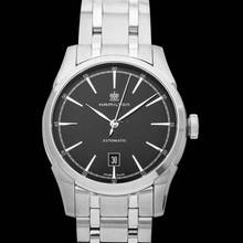 Thumbnail von Hamilton H42415131 - Jazzmaster Automatic Black Dial Stainless Steel Men's Watch </h1>