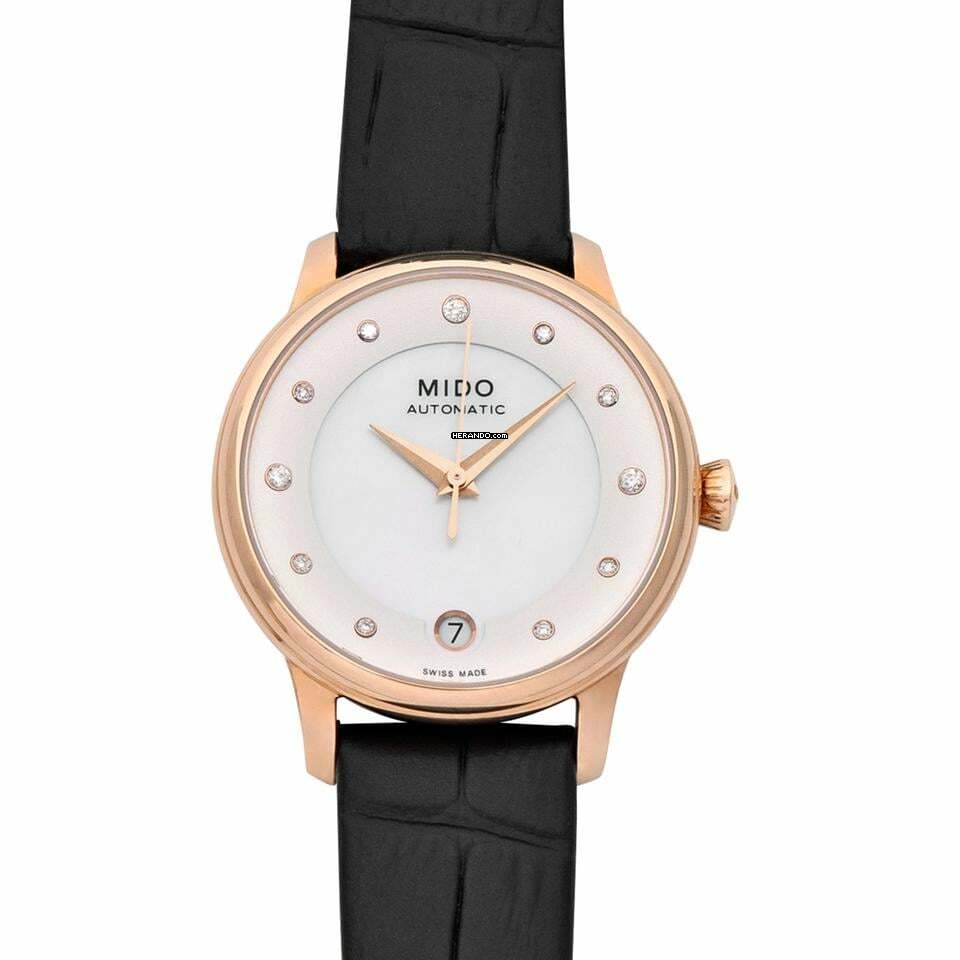  Mido Baroncelli III M039.207.36.106.00 - Baroncelli III Automatic Mother of pearl Dial Stainless Steel Ladies </h1> 