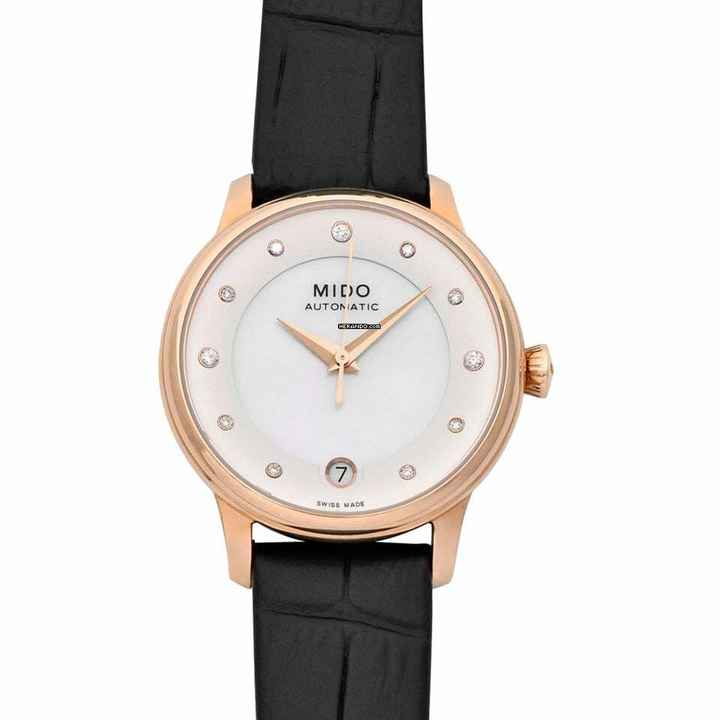  Mido Baroncelli III M039.207.36.106.00 - Baroncelli III Automatic Mother of pearl Dial Stainless Steel Ladies </h1> 