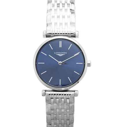  Longines La Grande Classique L42094956 - La Grande Classique Quartz Blue Dial Stainless Steel Unisex Watch </h1> 