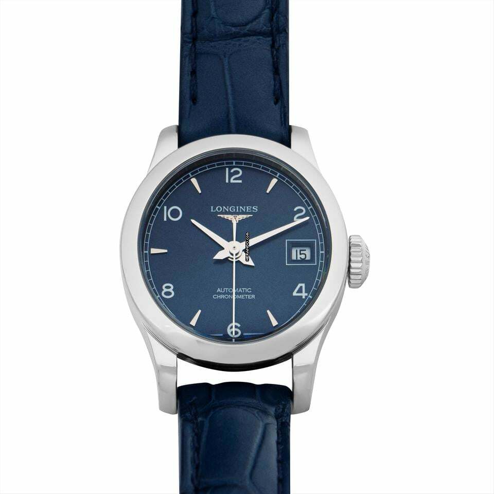 Longines Record L23204964 - Record Automatic Blue Dial Stainless Steel Ladies Watch </h1>