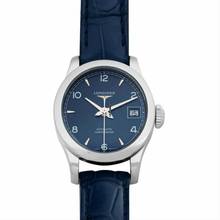 Thumbnail von Longines Record L23204964 - Record Automatic Blue Dial Stainless Steel Ladies Watch </h1>