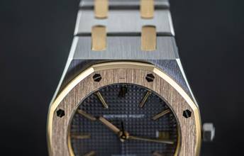 Thumbnail von Audemars Piguet Royal Oak 14486 | Full Set | Cufflinks | AP Service Dec 2022 </h1>