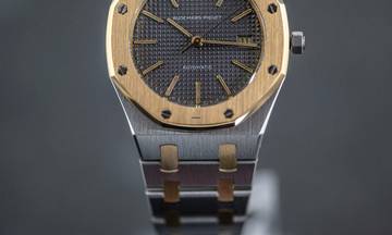 Thumbnail von Audemars Piguet Royal Oak 14486 | Full Set | Cufflinks | AP Service Dec 2022 </h1>