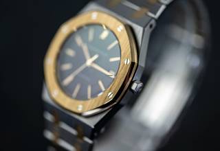 Thumbnail von Audemars Piguet Royal Oak 14486 | Full Set | Cufflinks | AP Service Dec 2022 </h1>