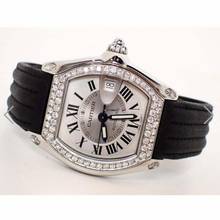 Thumbnail von Cartier Roadster 2510 Automatic 38mm Steel ~1TCW DIAMOND Watch </h1>