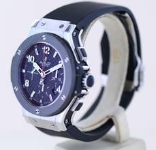 Thumbnail von Hublot Big Bang 44 mm Chronograph Stahl Keramik Racing Dial Rubber Strap Luxury 44mm </h1>