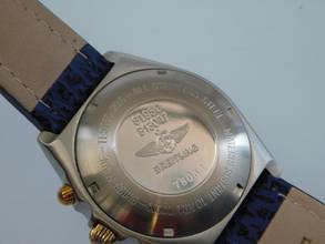 Thumbnail von Breitling Chronomat Stahl Gold Klassiker im sehr schönen Zustand Hai Band </h1>