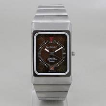 Thumbnail von Omega Constellation Quartz Megaquartz f 2,4 MHZ Tropical Dial neues Glas </h1>
