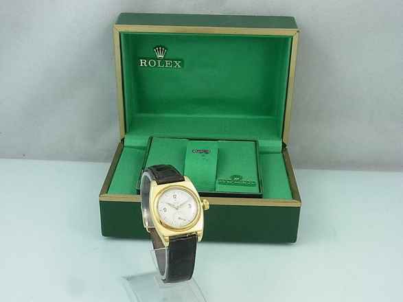  Rolex Oyster Bubble Black 18k/750 Gold Handaufzug Kl. Sekunde Vintage Herrenuhr </h1> 