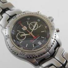 Thumbnail von TAG Heuer Link Quarz Searacer Herrenuhr 42mm Chronograph mit Stahlband im Top Zustand </h1>