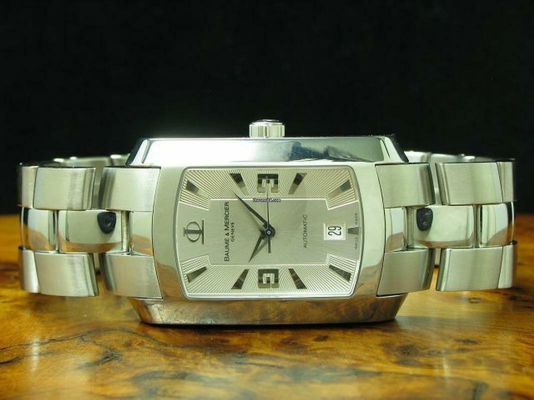 Thumbnail von Baume & Mercier Hampton Edelstahl Automatic Herrenuhr / Ref 65447 </h1>