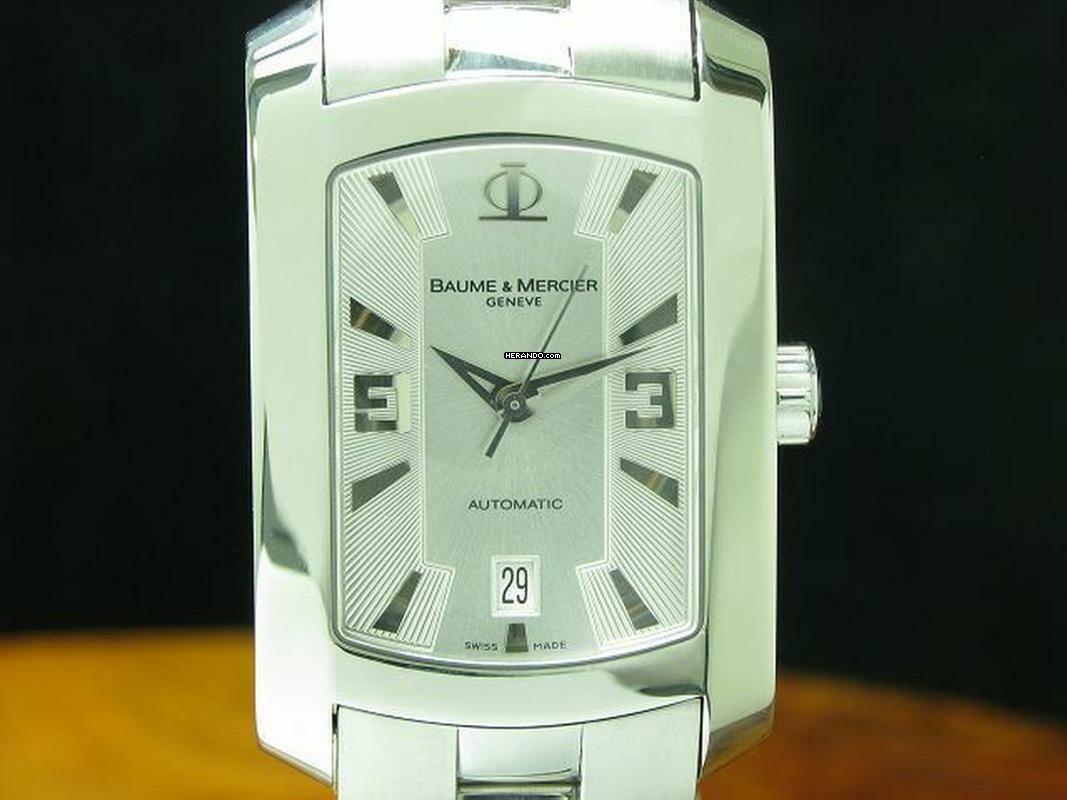 Thumbnail von Baume & Mercier Hampton Edelstahl Automatic Herrenuhr / Ref 65447 </h1>