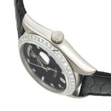 Thumbnail von Rolex Day-Date 36 Black Factory Diamonds Ref.18049 </h1>