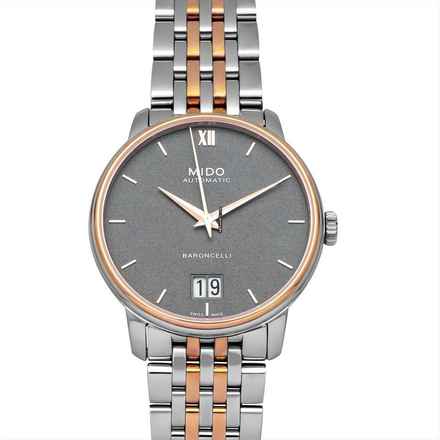  Mido Baroncelli III M027.426.22.088.00 - Baroncelli III Automatic Grey Dial Stainless Steel Men's Watch </h1> 