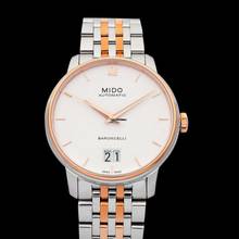 Thumbnail von Mido Baroncelli III M027.426.22.018.00 - Baroncelli III Automatic White Dial Stainless Steel Men's Watch </h1>