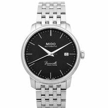 Thumbnail von Mido Baroncelli III M027.407.11.050.00 - Baroncelli III Automatic Black Dial Stainless Steel Men's Watch </h1>