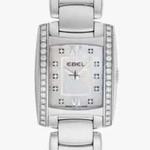 Thumbnail von Ebel Brasilia Quartz 23mm Steel 1TCW Diamond Watch </h1>