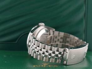 Thumbnail von Rolex Datejust 36 16234 Blue Index Dial With After Diamonds Bezel - Full Set 36mm