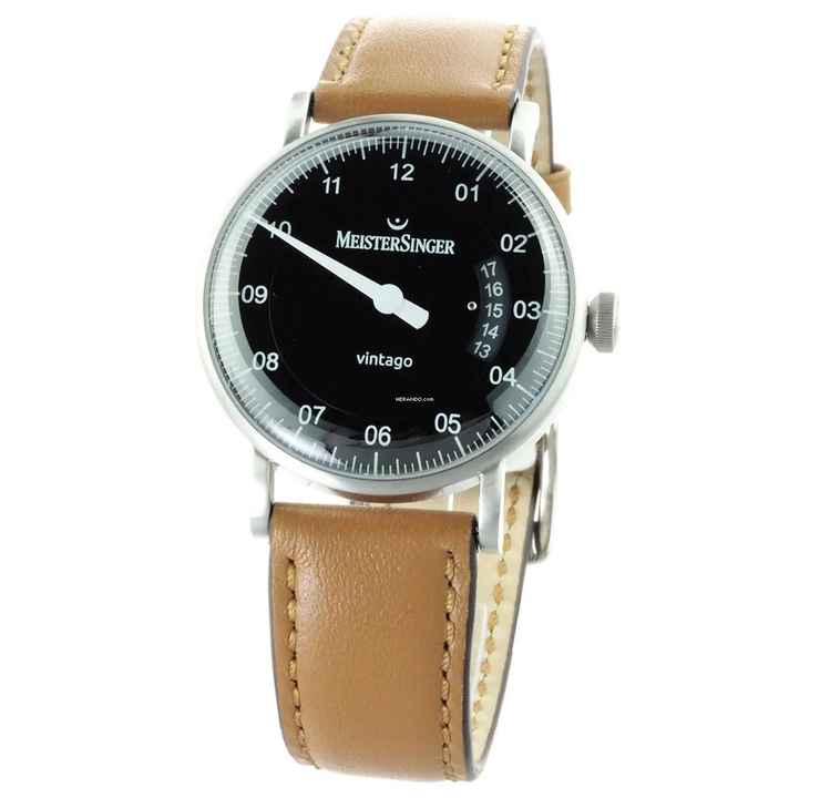  Meistersinger Classic Vintago VT902 Herren Uhr Automatik NEU 