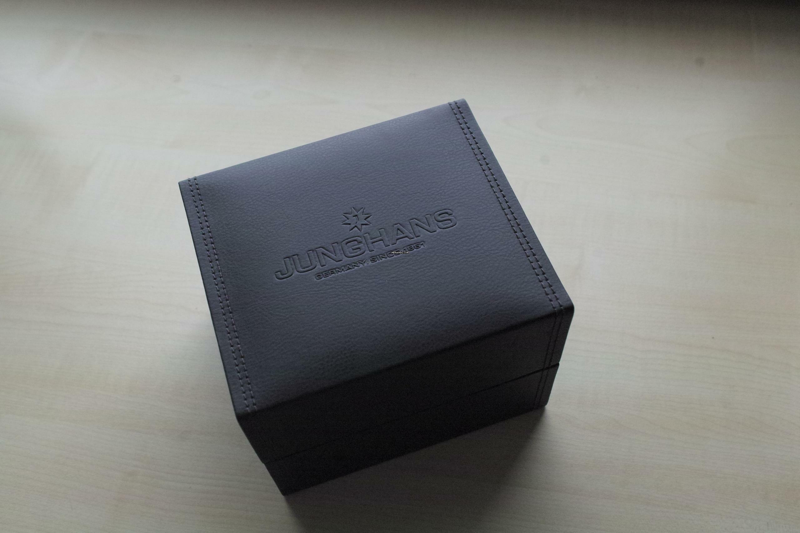 Thumbnail von Junghans Meister Damen Ladies Automatic Green Dial FULL SET