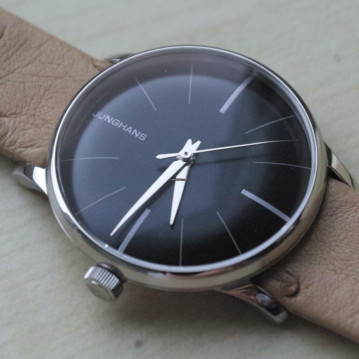 Thumbnail von Junghans Meister Damen Ladies Automatic Green Dial FULL SET