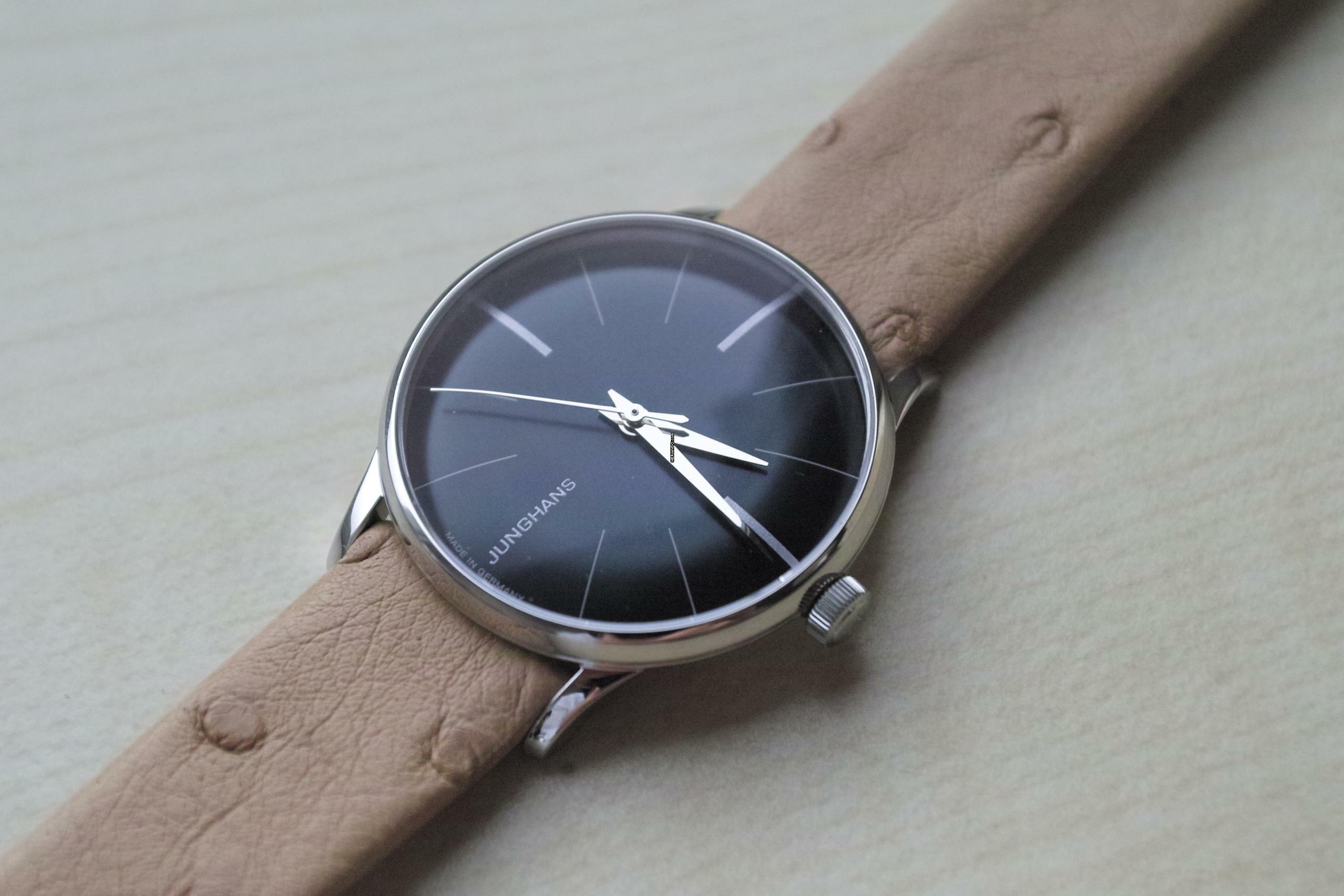 Thumbnail von Junghans Meister Damen Ladies Automatic Green Dial FULL SET