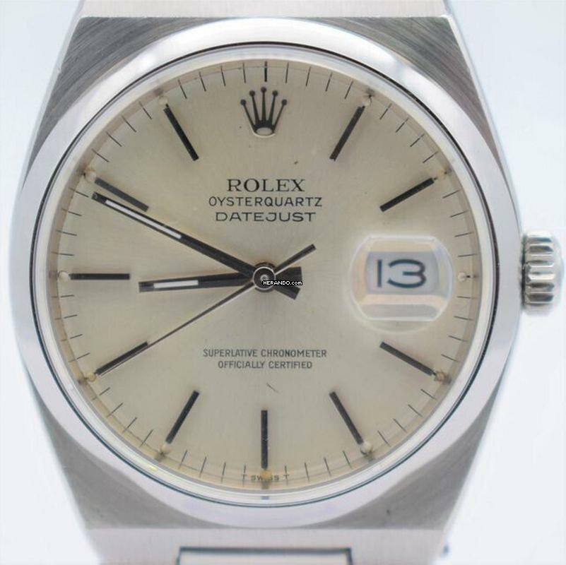  Rolex Datejust Oysterquartz Edelstahl 36mm / Ref 17000 / Revision Juni 2023 </h1> 
