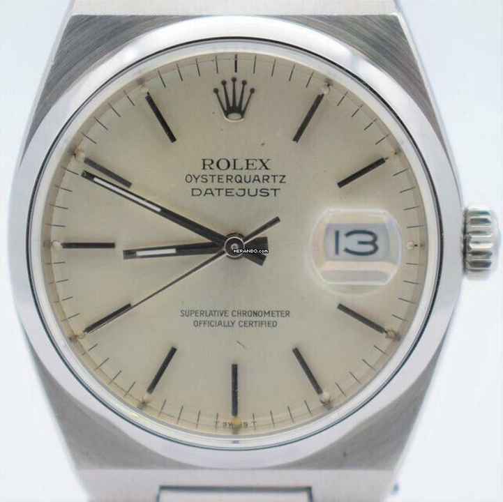  Rolex Datejust Oysterquartz Edelstahl 36mm / Ref 17000 / Revision Juni 2023 </h1> 