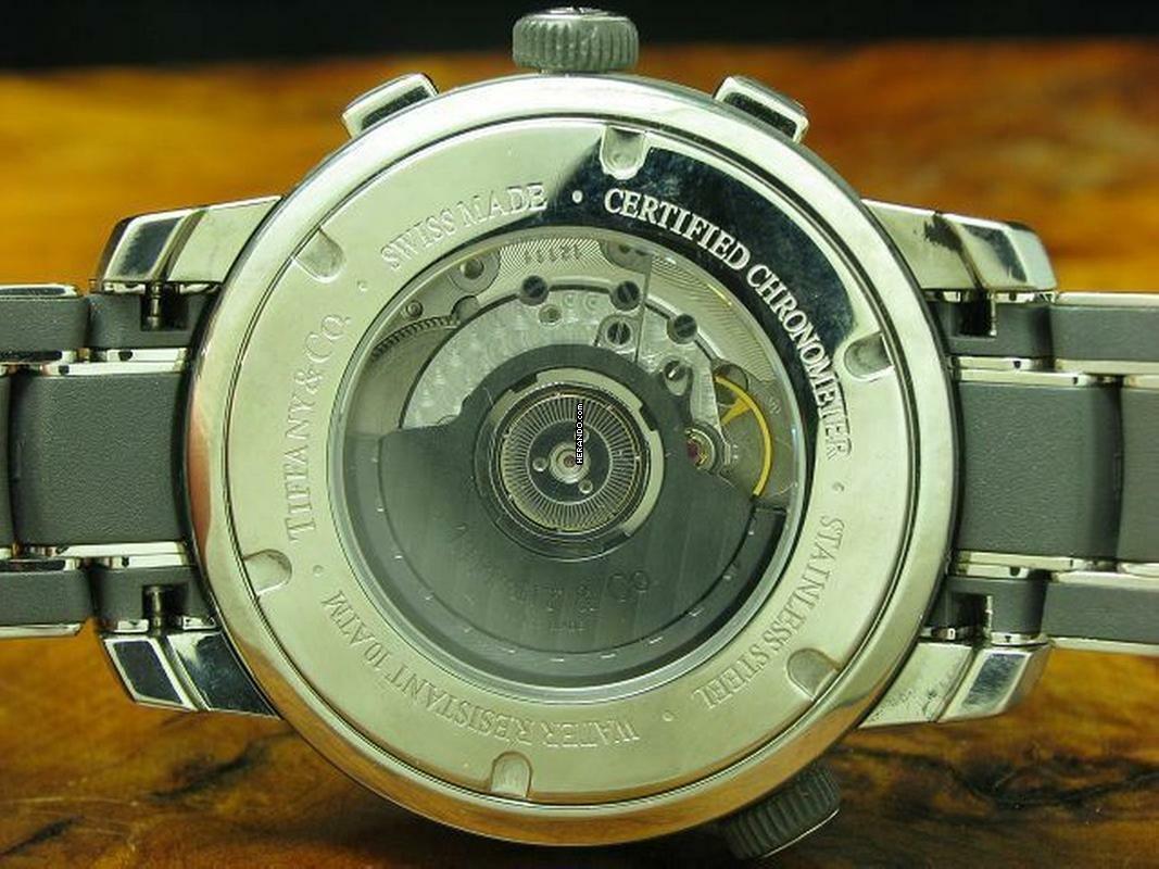 Thumbnail von Tiffany & Co. Resonator T-57 Edelstahl Automatik Herrenuhr / Kaliber Eta 2894-2 </h1>