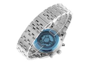 Thumbnail von Davosa Newton Pilot Rally Chronograph limitiert Stahl Automatik Armband Stahl 42mm Ref.161.536.10 Box&Pap. Full Set Neu