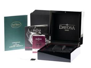 Thumbnail von Davosa Newton Pilot Rally Chronograph limitiert Stahl Automatik Armband Stahl 42mm Ref.161.536.10 Box&Pap. Full Set Neu