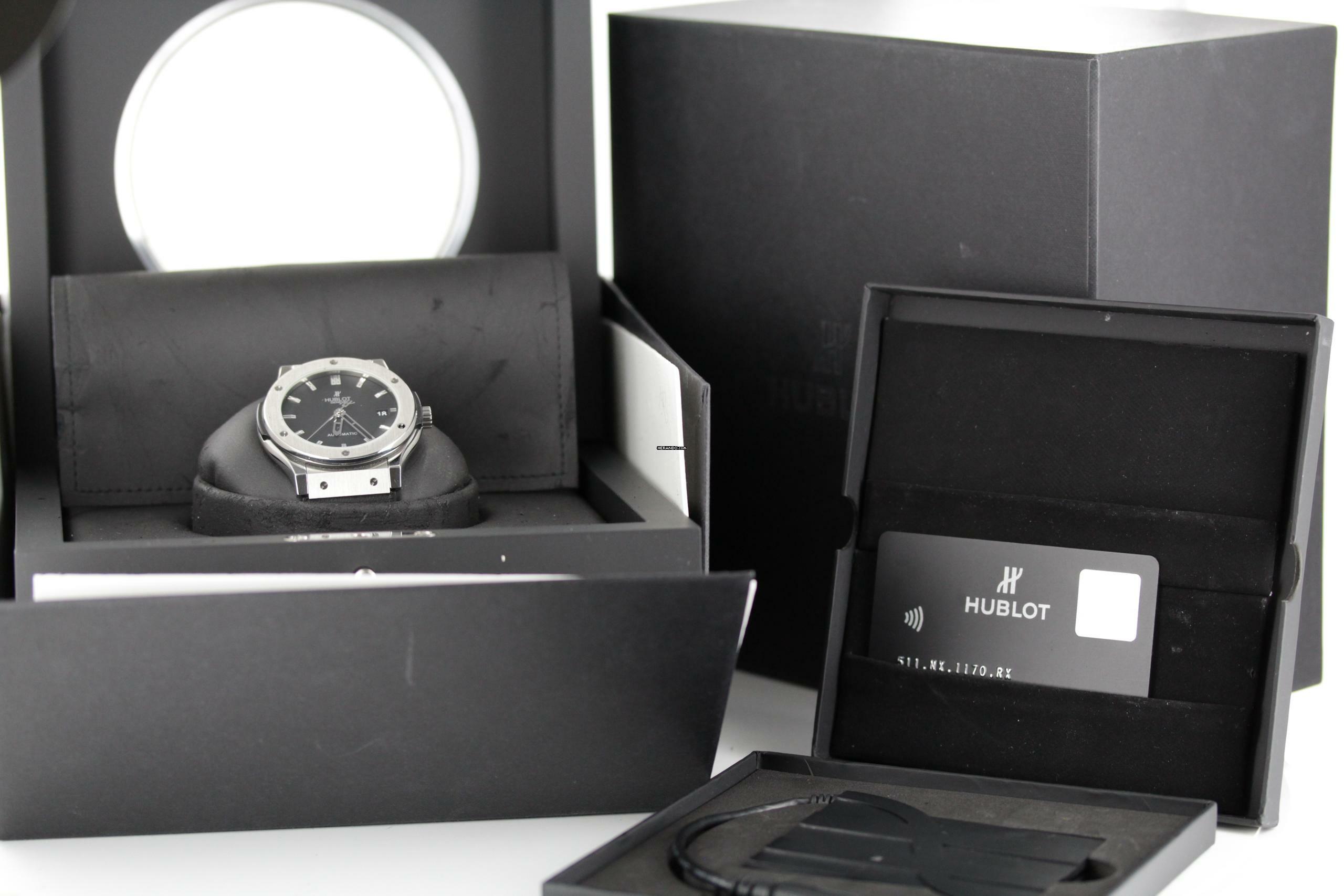 Thumbnail von Hublot 2016//45MM//TOP CONDITION//TITANIUM//REF. 511.NX.1170.RX//FULL SET # 587