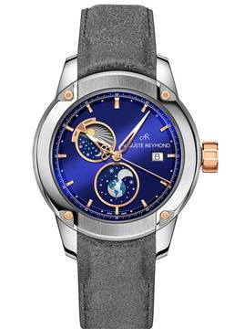  Auguste Reymond UNITY DAY & NIGHT Blue Optional: 3 different straps possible 