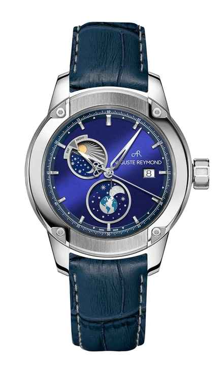  Auguste Reymond UNITY DAY & NIGHT Blue Optional: 3 different straps possible 