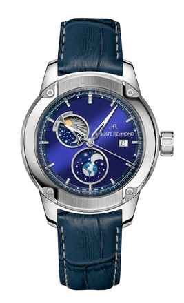  Auguste Reymond UNITY DAY & NIGHT Blue Optional: 3 different straps possible 