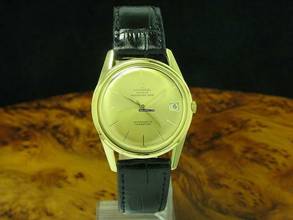 Thumbnail von Universal Genève Polerouter Date 18kt 750 Gold Automatik Herrenuhr / Ref104602/1 </h1>
