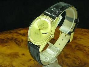 Thumbnail von Universal Genève Polerouter Date 18kt 750 Gold Automatik Herrenuhr / Ref104602/1 </h1>