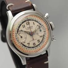 Thumbnail von Libana Superior Chronograph Valjoux 23 screwed back...RARE