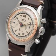 Thumbnail von Libana Superior Chronograph Valjoux 23 screwed back...RARE