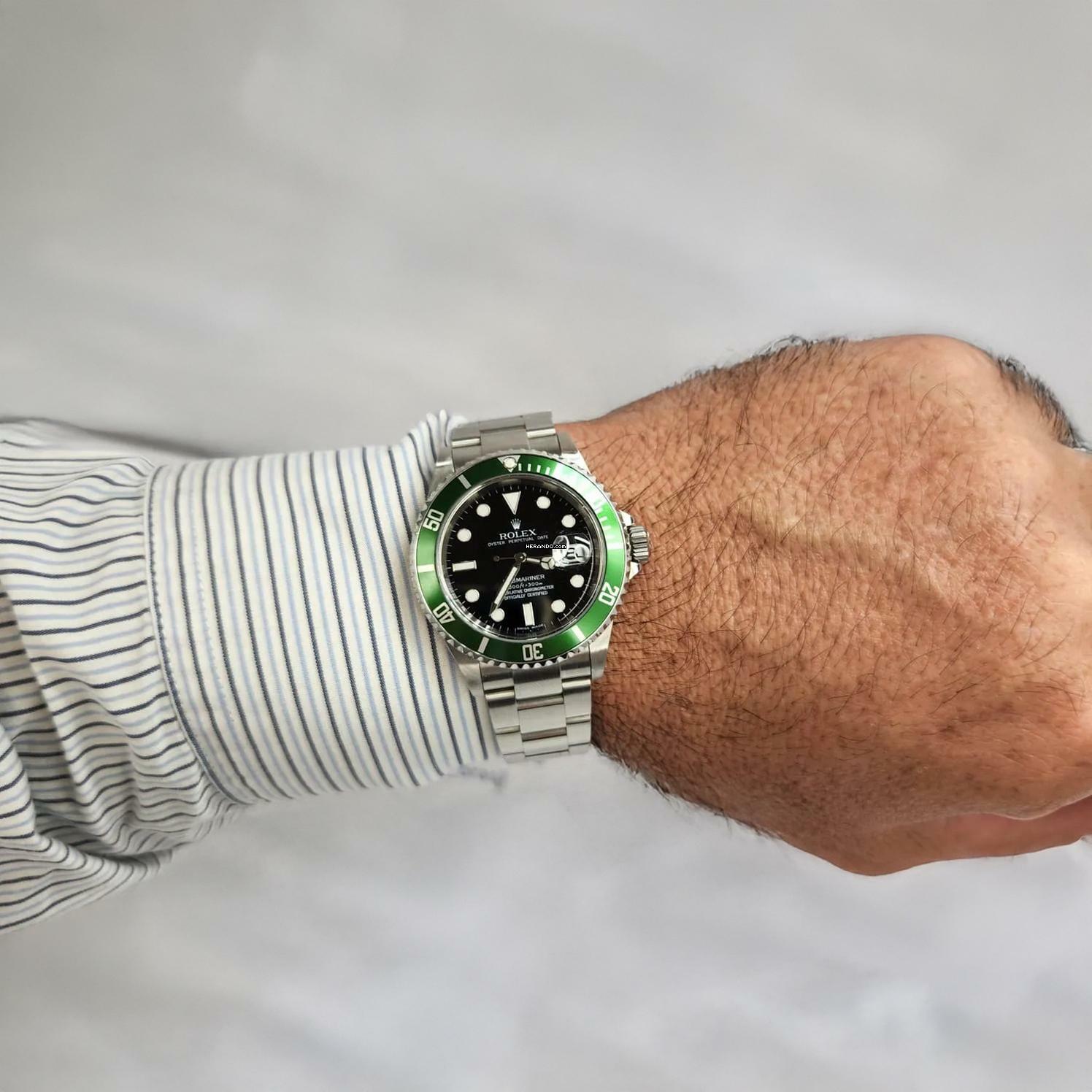Thumbnail von Rolex Submariner Date Kermit 50 Anos 40mm Automático