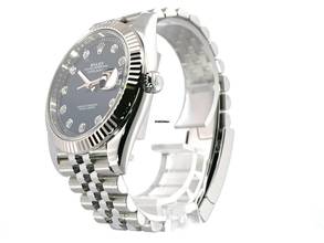 Thumbnail von Rolex Datejust 41 Edelstahl Weißgold 126334 Blau Diamant Jubile </h1>