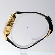 Thumbnail von Gübelin Chronograph Jumbo champagne dial valjoux 72 yellow gold 18KT 1950’s