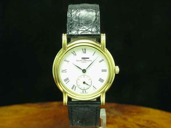  Baume & Mercier Classima 18kt 750 Gold Handaufzug Herrenuhr / Ref 35100 </h1> 