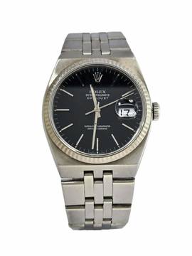  Rolex Datejust Oysterquartz rare black Dial 17014A 